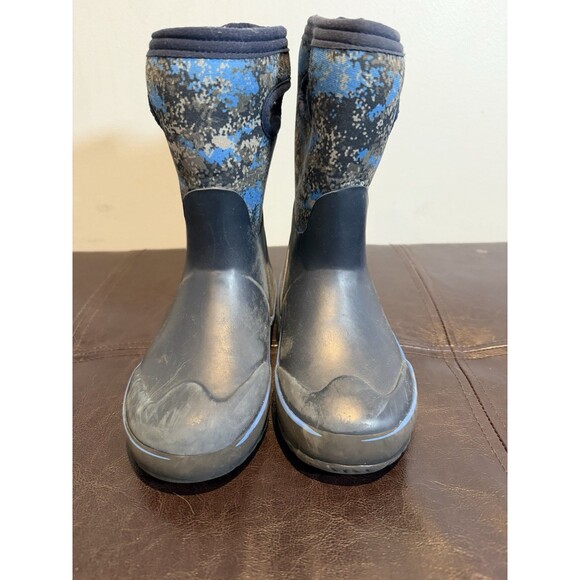 Bogs Grasp Camo Winter Rain Pull On Boots Youth Sz 13 Unisex Pull-on - Picture 3 of 7